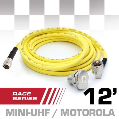 Rugged Radios 12' Motorola Race Series Antenna Cable Kit - NMO-RACE-12C-MOTO